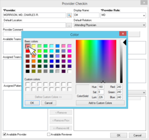 Color Selector